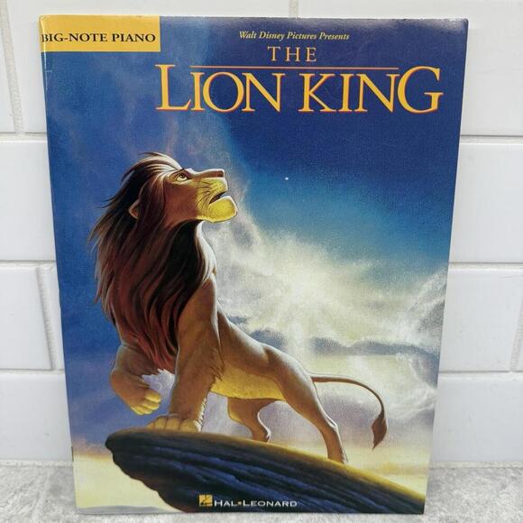 The Lion King Sheet Music for Piano Vocal Guitar Songbook Elton John & Tim Rice - Picture 1 of 7